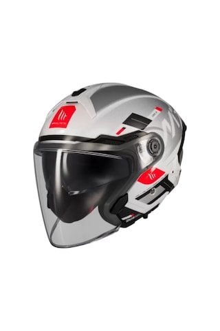 Mt Helmets Cosmo Sv Of515sv Silence A2 Parlak Yazlık Motosiklet Kaskı Renkli