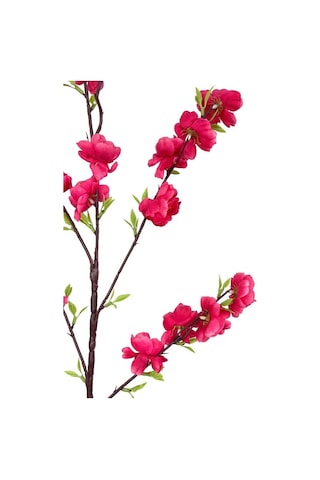 Yapay Çiçek Bahardalı Japon Kiraz Çiçeği 100cm Fuşya Uzun Vazo Çiçeği