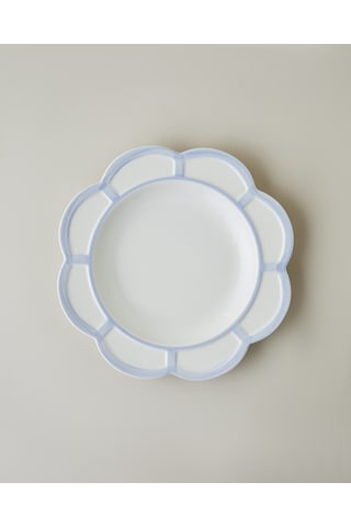 English Home Soft Cloud Stoneware Çukur Tabak 26 Cm Açık Mavi