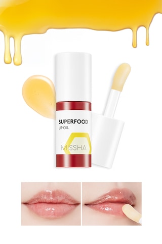 Missha Super Food Lip Oil Honey Yoğun Nemlendirici Ballı Dudak Bakım Yağı 5.2 G
