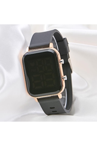 Silikon Kordon Dijital Led Unisex Kol Saati Akıllı Saat Değildir. St-304105