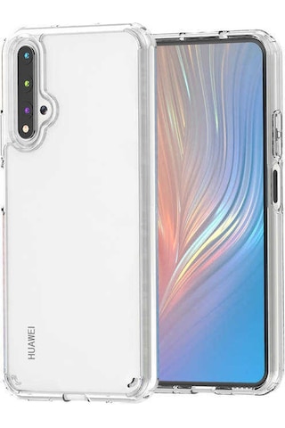 Huawei Nova 5t Kılıf Zore Coss Kapak Renksiz