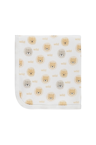 Civil Baby Ayı Wild Empirme 80x90 Battaniye - Ekru