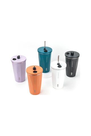 Tyeso Crush Tumbler Vakumlu Paslanmaz Çelik Termos 600 Ml Renkli