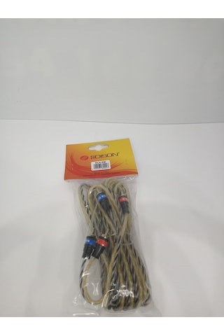 Rca Kablosu 5 Metre – Kaliteli Amfi Rca Ses Aktarım Kablosu -5 Mt