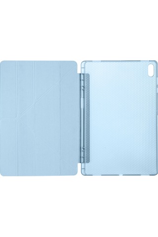 Samsung Uyumlu Galaxy Tab S11 Ultra Kılıf Tri Folding Kalem Bölmeli Standlı Arka Kapak