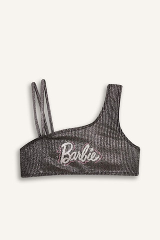 Defacto Kız Çocuk Barbie Bikini Takımı E5224a825hsbk27 Siyah