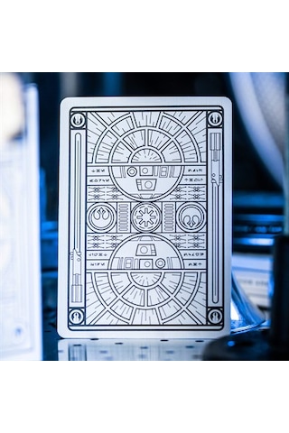 Star Wars Iskambil Oyun Kağıdı Silver Edition - Light Side Gri