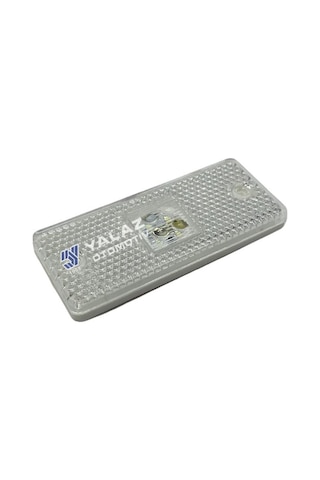 24v Yan Park Lambası Dorse Side Marker Beyaz 4 Ledli E Belgeli 13034374