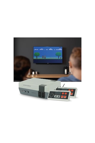 Polosmart PGM620 Retro Mini 620 Oyunlu Atari Beyaz