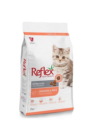 Reflex Tavuklu ve Pirinçli Yavru Kedi Maması 2 KG