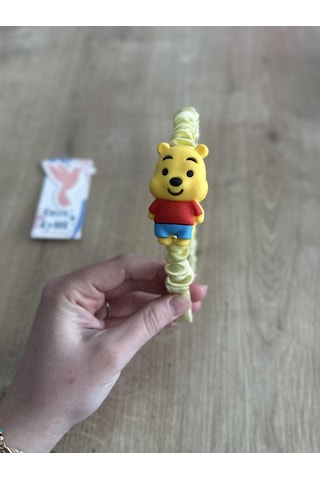 Sarı Winnie Kız Çocuk Tacı - Sarı