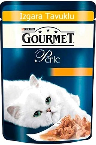 Purina Gourmet Perle Izgara Karışık Çeşitli Pouch Yetişkin Kedi Yaş Maması 24 x 85 G