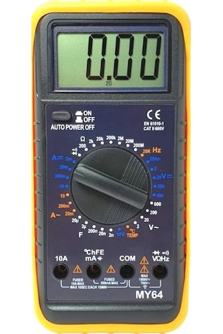 Powermaster My-64 Dijital Multimetre
