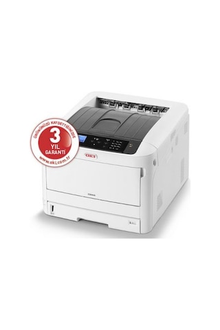 Okı 47074304 C844DNW Euro A3/A4 Tek Fonksiyonlu Renkli Lazer Yazıcı
