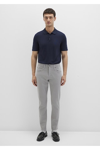 Mavi - Milan Mavi Black Gri Gabardin Pantolon 0081090688 Gri