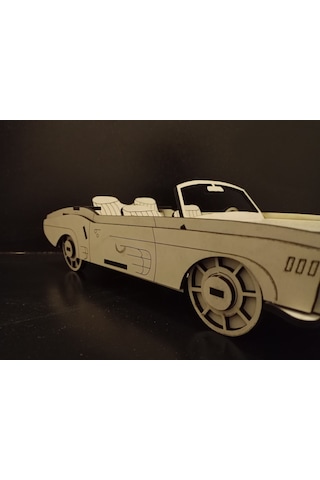 TLR hobi 3d Chevrolet Impala Ahşap Araba Maketi