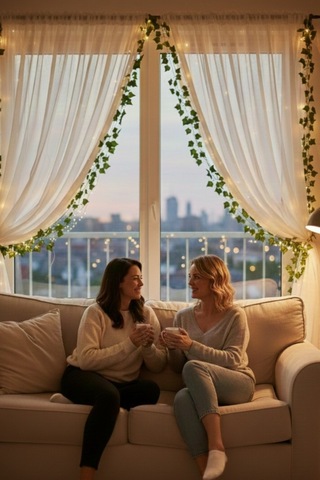 Jasper Dekoratif Yapay Sarmaşık 2.30 Metre Yeşil Yapraklı Yapay Sarmaşık Dekorasyon