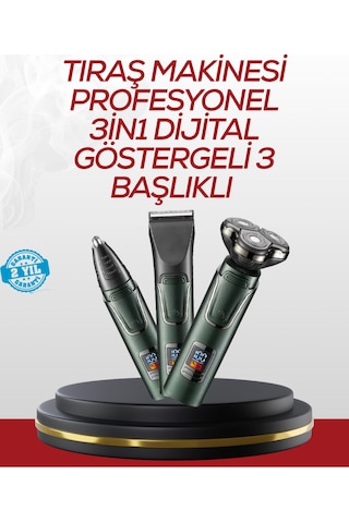 Burun, Sakal Ve Saç İçin Erkek Tıraş Cihazı -