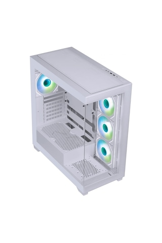 Bitfenix Ceto Premium White 850w 80+ Bronze Psu 4x120mm Argb Fan Akak0btf0029