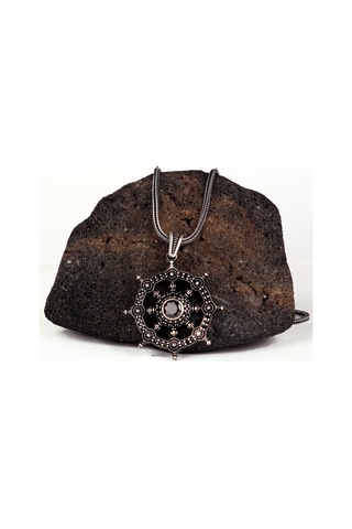 Gemi Dümeni Model 925 Ayar Gümüş Kolye