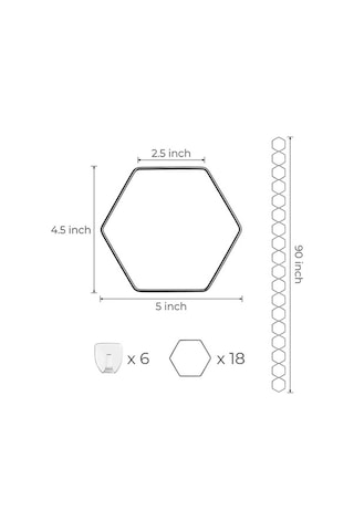 Ebitda 18 Adet Bitki Desteği Kafes, Tırmanma Dekorasyonu, Zincir Izgarası, Duvar Montajı