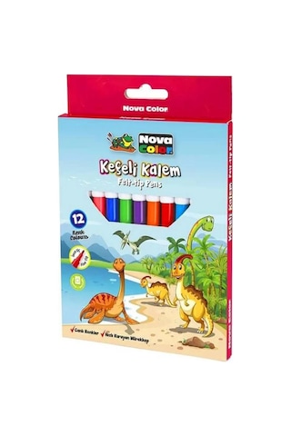 Nova Color Keçeli Kalem 12'li