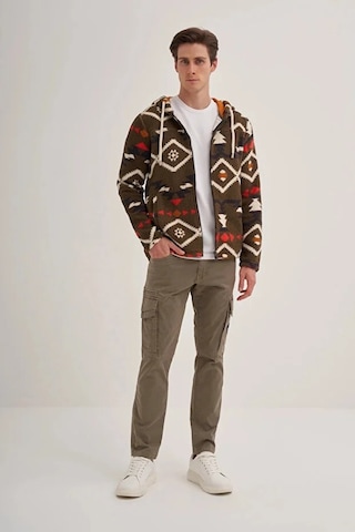 Cazador Cazador 50940 Kapş.yk. Sweat Hırka 25 Kış Haki