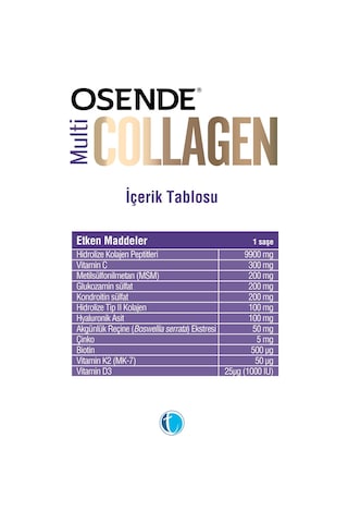 Osende Multi Collagen Şase 30'lu
