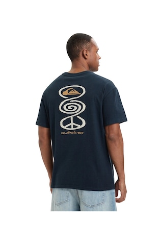 Quiksilver Harmony Spiral Erkek Tişört Lacivert
