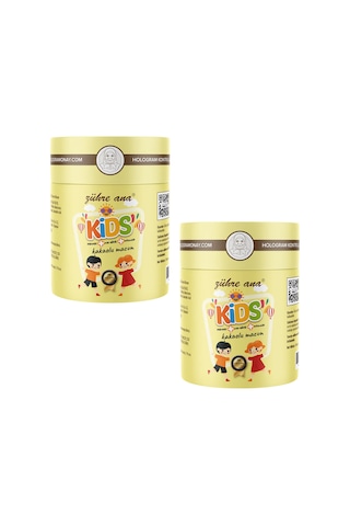 Zühre Ana Kids Arı Sütü Pekmez Bal ve Vitamin Katkılı Kakaolu Macun 2 x 240 ML