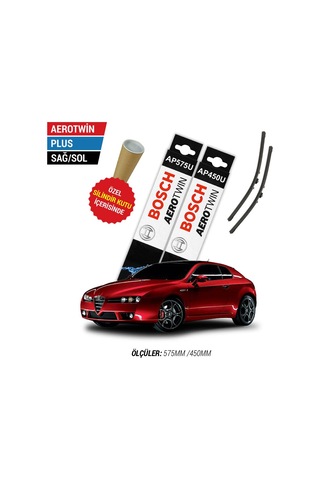 Bosch Aerotwin Plus Alfa Romeo Brera Silecek Takımı (2006-2009)