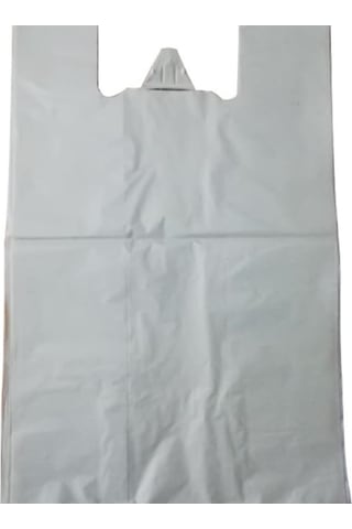 Kalın Beyaz Poşet Büyük Boy 1 Kg Hışır Atlet Poşet Market Manav Poşeti