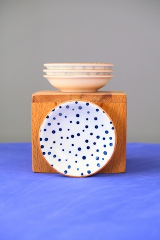 Tabak Evi Porselen Spotty Mini Kase Seti 9x2,50cm 4 Parça Çok Renkli