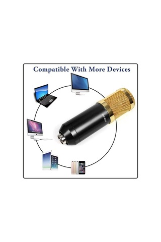 Bm800 Profesyonel Stüdyo Kayıt Mikrofon Seti Youtuber Twitch Oyun Mikrofon Kiti