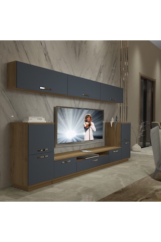Decoraktiv Trendstyle 9 Mdf Tv Ünitesi Tv Sehpası Pera - Antrasit