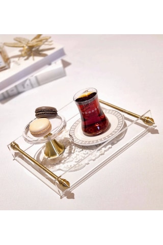 Agbtrend Queen S Tray Tek Kişilik Dekorasyon Ve Sunum Tepsisi Çok Renkli