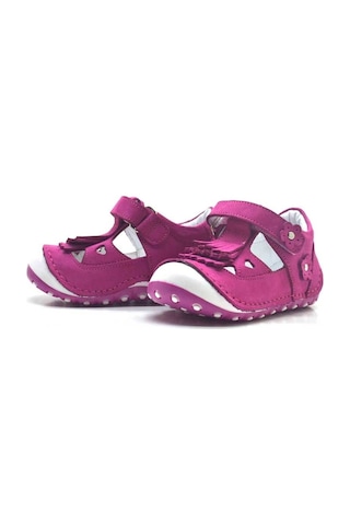 Hapshoe Hakiki Deri Püsküllü Pembe Yazlık Bebek Ilk Adım Ayakkabı (371976781) Pembe