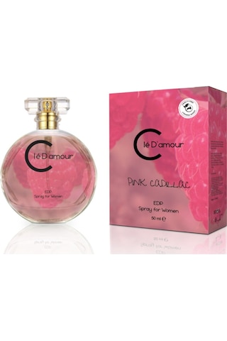 Cle D'Amour Pink Cadillac Women Vegan EDP Kadın Parfüm Meyveli Çiçeksi 3 x 50 ML