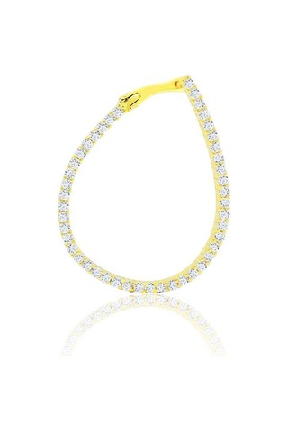Sunrays İthal Gümüş Küpe-773 Gold