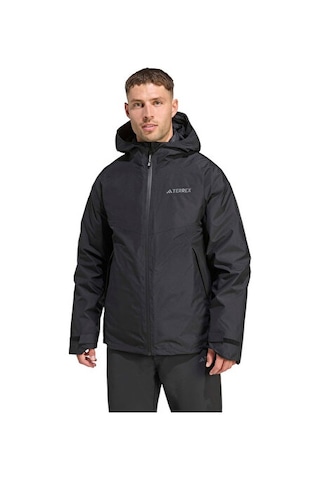 Adidas Terrex Mt 3ın1 Down Erkek Outdoor Mont Jv6242 Siyah Siyah