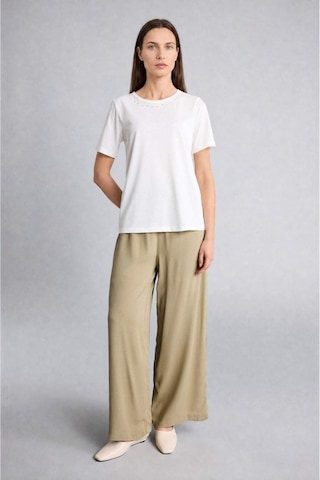 Defacto Culotte Geniş Paça Krinkıl Viskon Kapri C9565ax26smkh474 Haki-kh474
