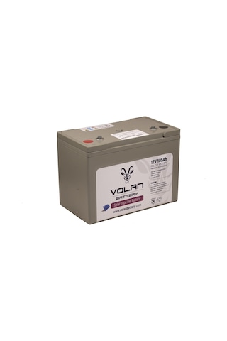 12 Volt 105 Amper Jel Akü Solar Güneş Enerjisi - Volan Akü / 325018790