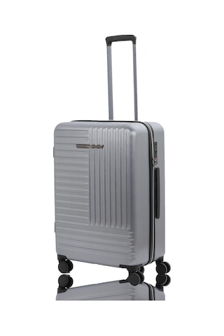 Baggaj V2404 Pc Valiz Set Sılver