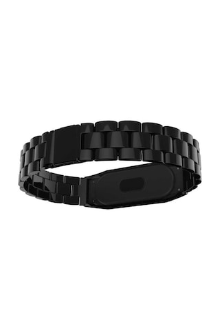 Xiaomi Mi Band 5 Uyumlu Krd-04 Metal Mkst Kordon-gümüş