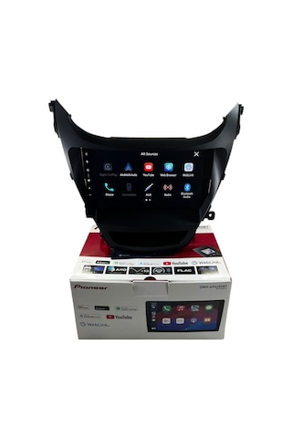 Hyundai Elentra 2014-2016 Pioneer 4-64 Tam Profesyonel Oem Multimedia 9"