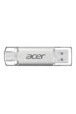 Acer 256gb Usb 3.2 Ut300-256gb Usb-a+usb-c Çift Taraflı Metal Flash Bellek