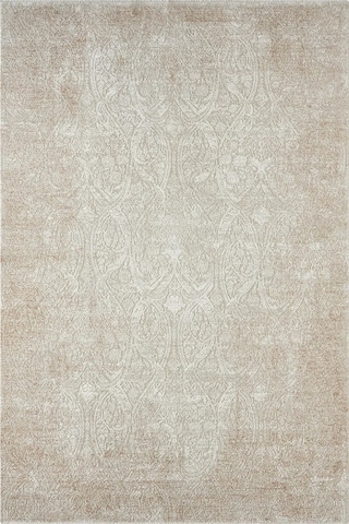 Seyran Halı Nuda 1304 Bej Mikro Polyester - Viskon Makine Halısı