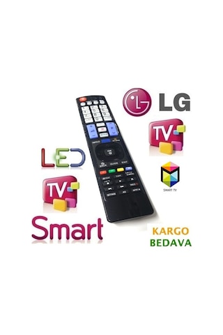 LG Uyumlu Lc 4K Led Tv Kumandası 3D Smart Tuşlu