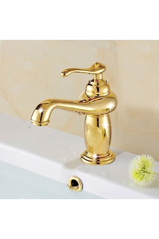 Cbtx Sıcak Ve Soğuk Karışık Su Havzası Taklit Su Musluğu, Stil: Kısa Model Çok Renkli